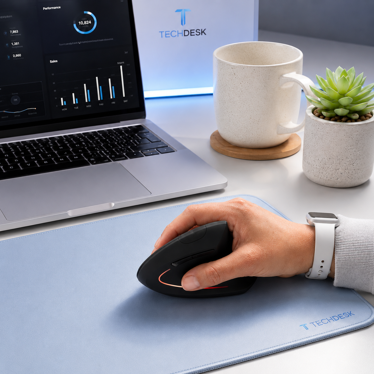 Mouse Ergonomico, Cuidado Articular